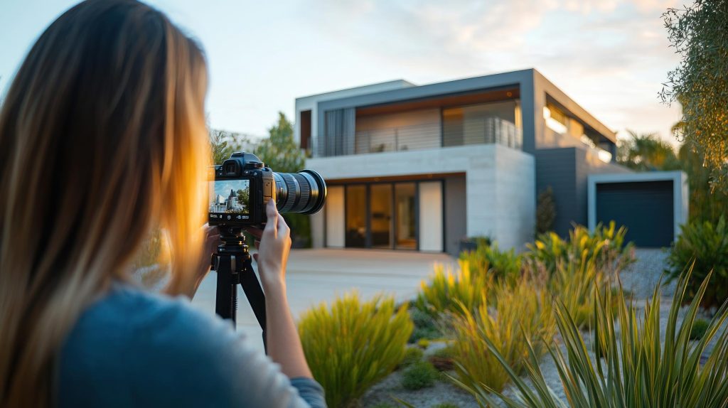 residência de alto padrão para fotos e visitas